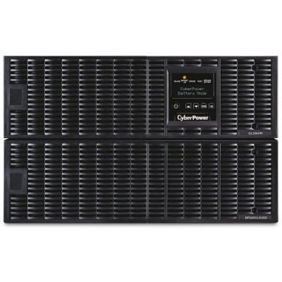 CyberPower OL10KRTHD 6U Rack or Tower UPS, RM Card, UL Rated, LCD panel, 3 NEMA L6-30R & 1 Hardwire Terminal Block, generator compatibility